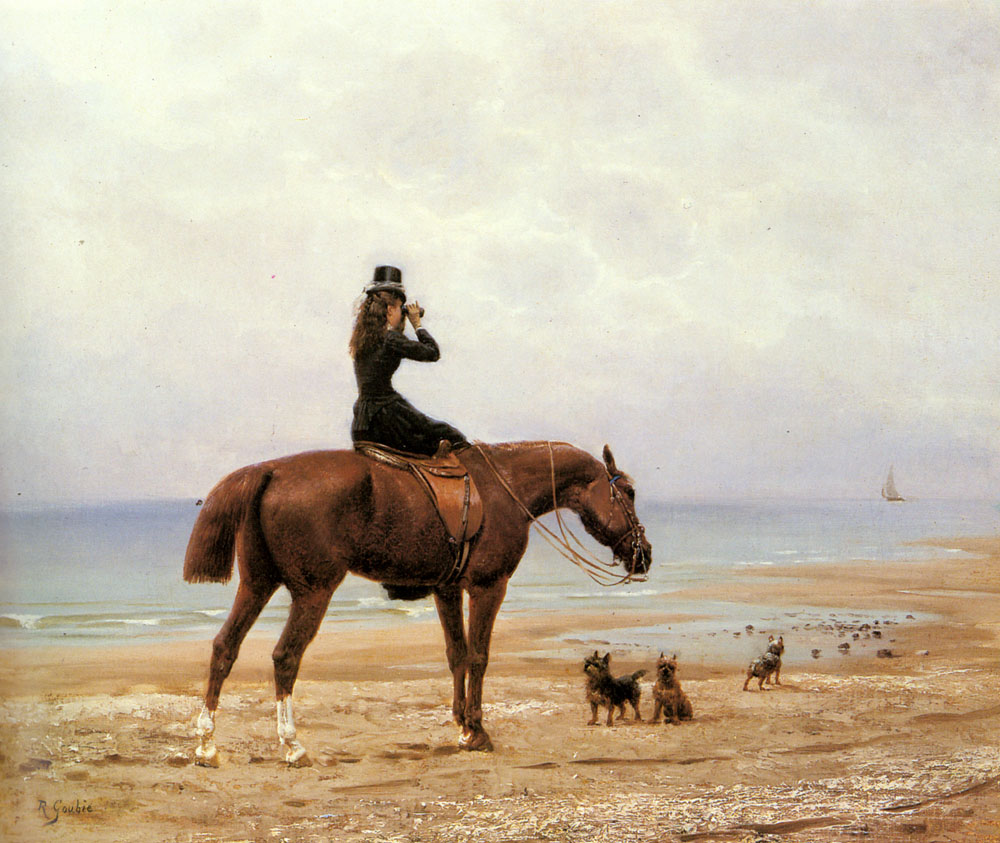 Mirando Out Hacia Mar Goubie — Richard Goubie