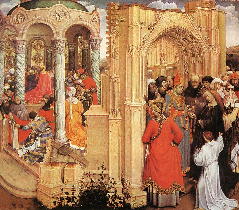 Marriage De Mary Campin — Robert Campin