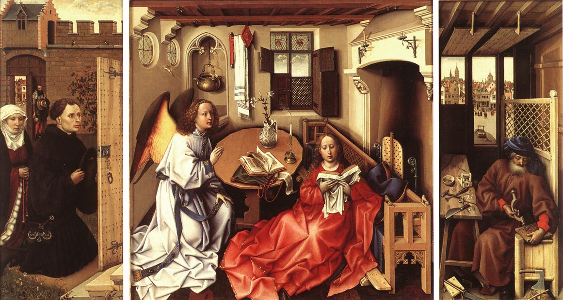 Merode Altarpiece Campin — Robert Campin