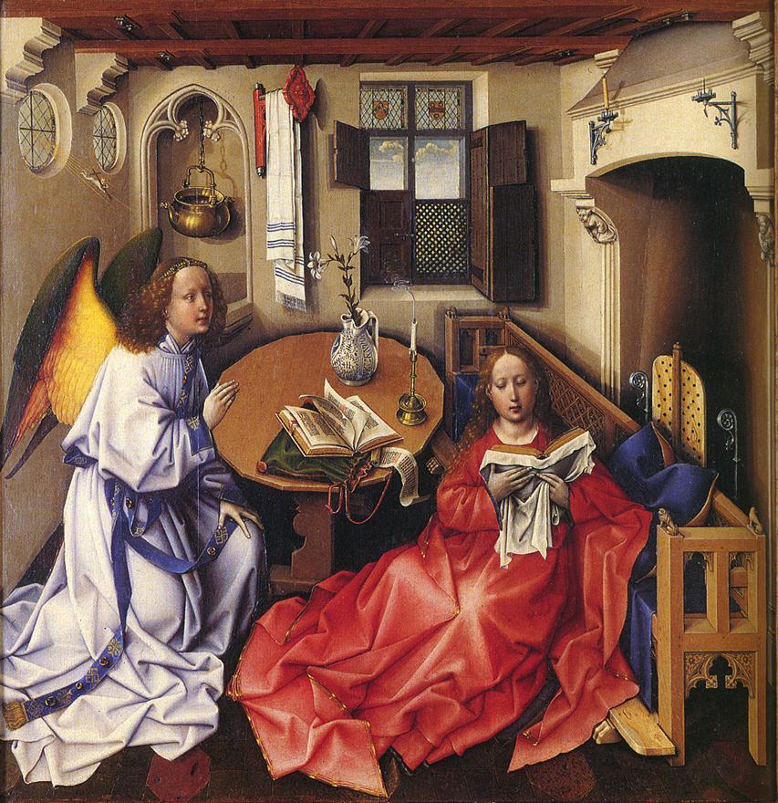 Merode Altarpiece Detalle 2 Campin — Robert Campin