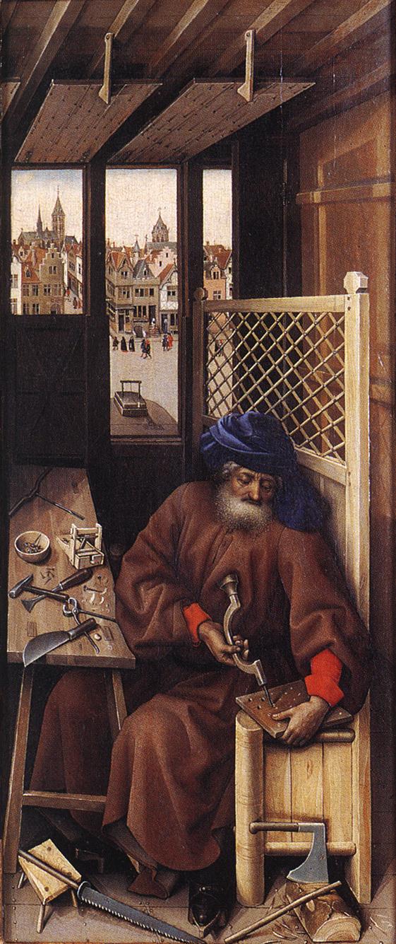 Merode Altarpiece Detalle 4 Campin — Robert Campin