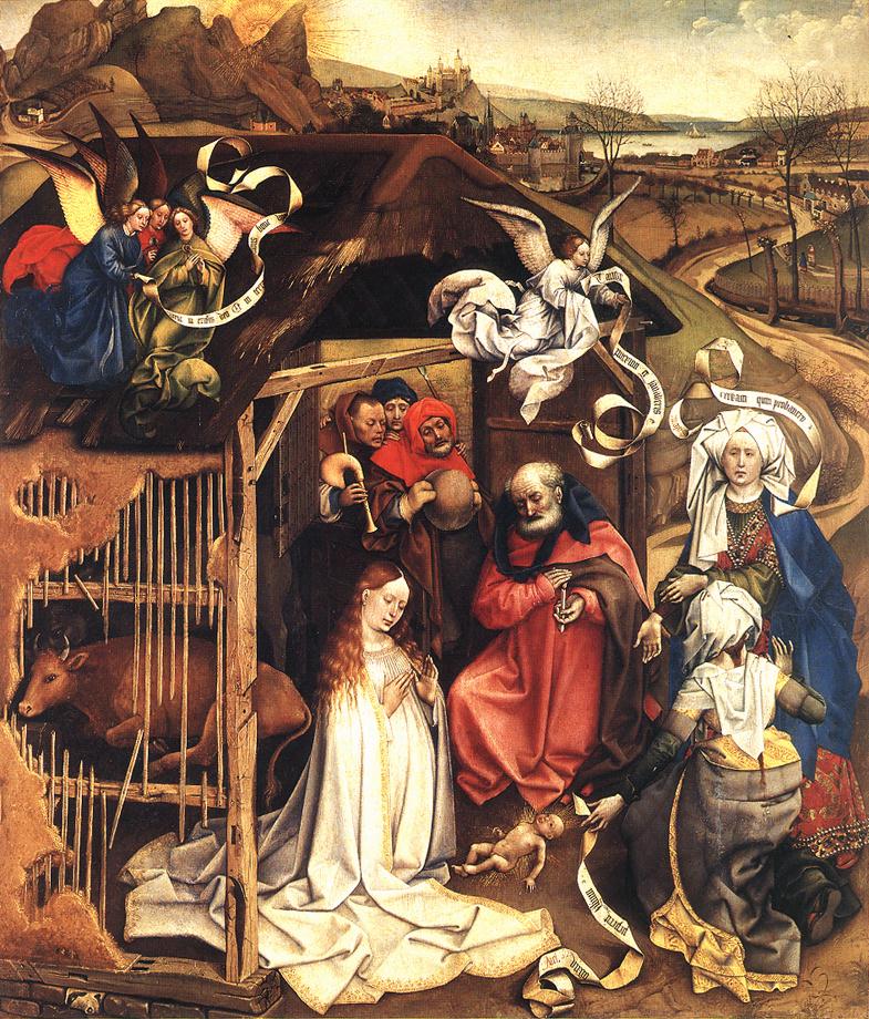 Natividad Campin — Robert Campin