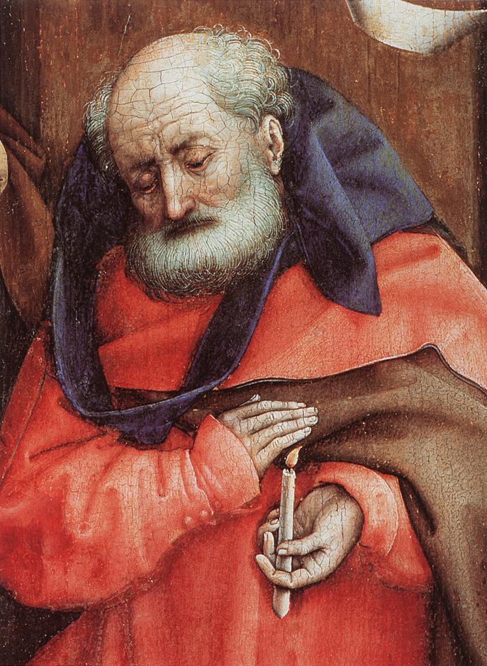 Natividad Detalle 1 Campin — Robert Campin