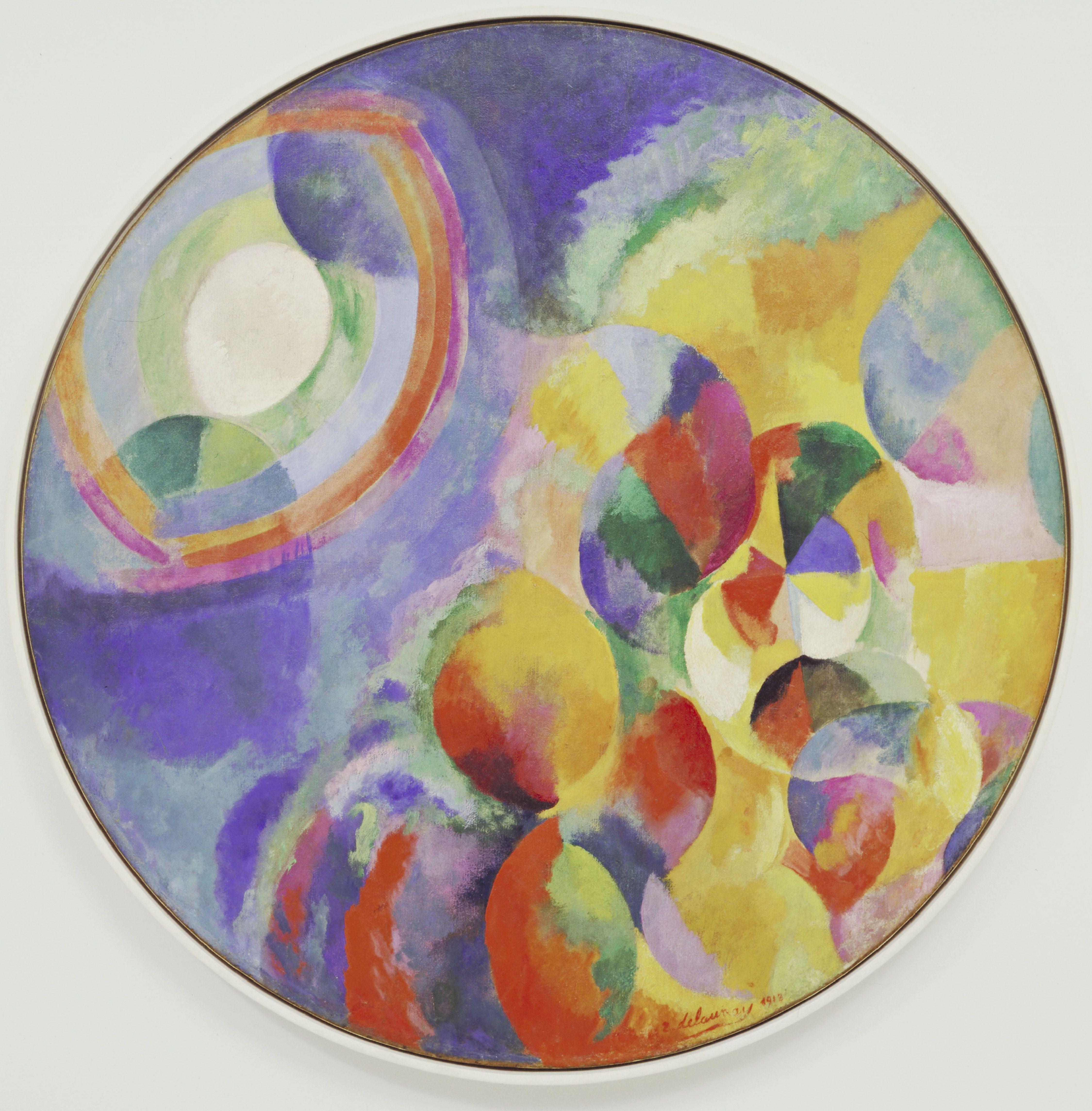 Simultaneous Contrasts Sol Y Luna Delaunay — Robert Delaunay