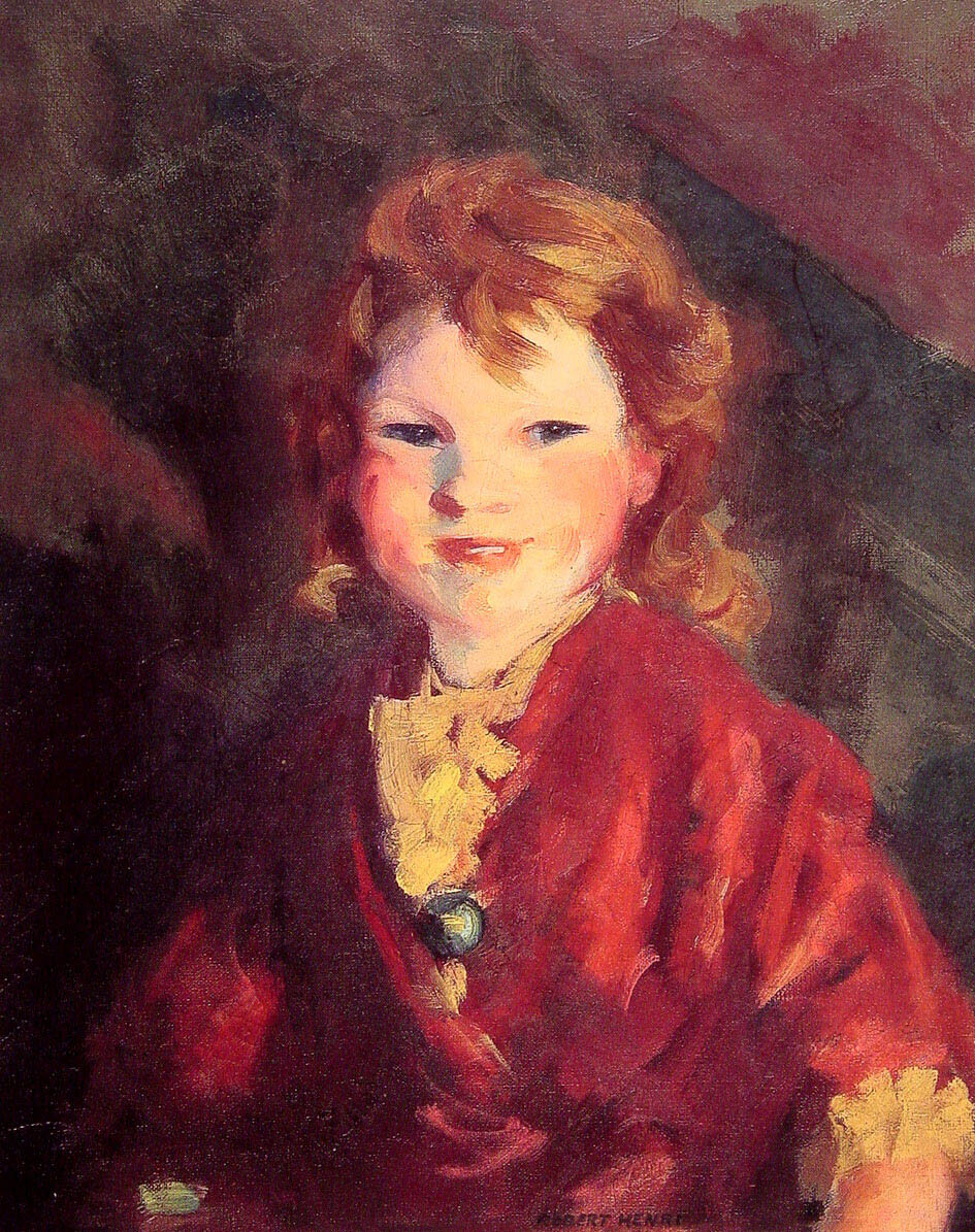 Retrato De Stella Henri — Robert Henri