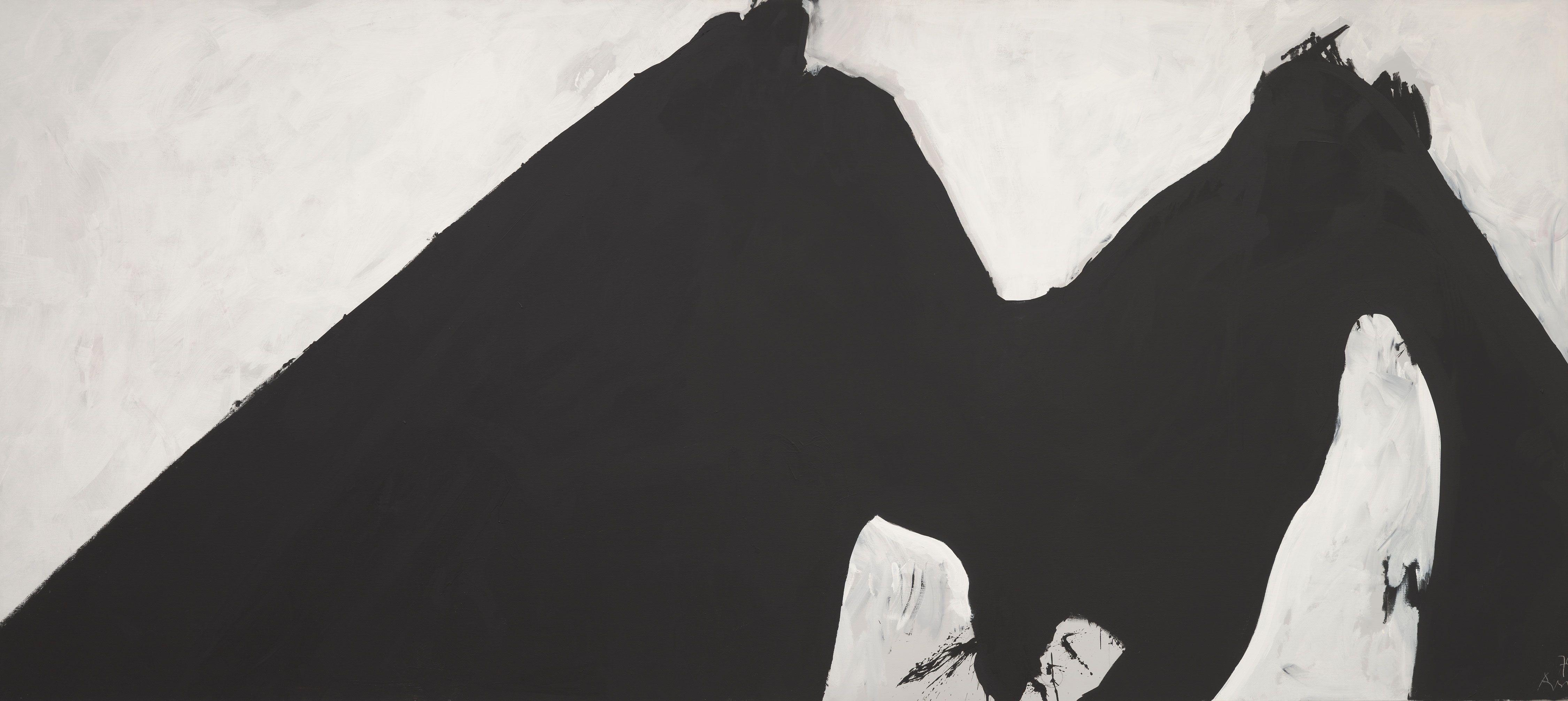 En Negro Y Blanco No 2 Motherwell — Robert Motherwell
