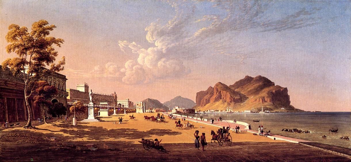 Vista De Palermo Salmon — Robert Salmon