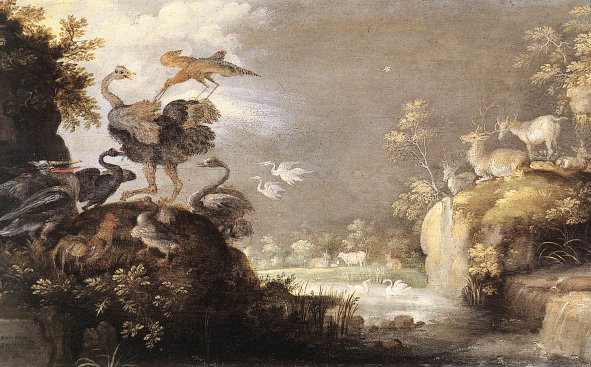 Paisaje Con Animals Savery — Roelandt Savery