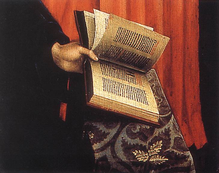 Anunciacion Triptych Detalle 3 Weyden — Rogier Van Der Weyden