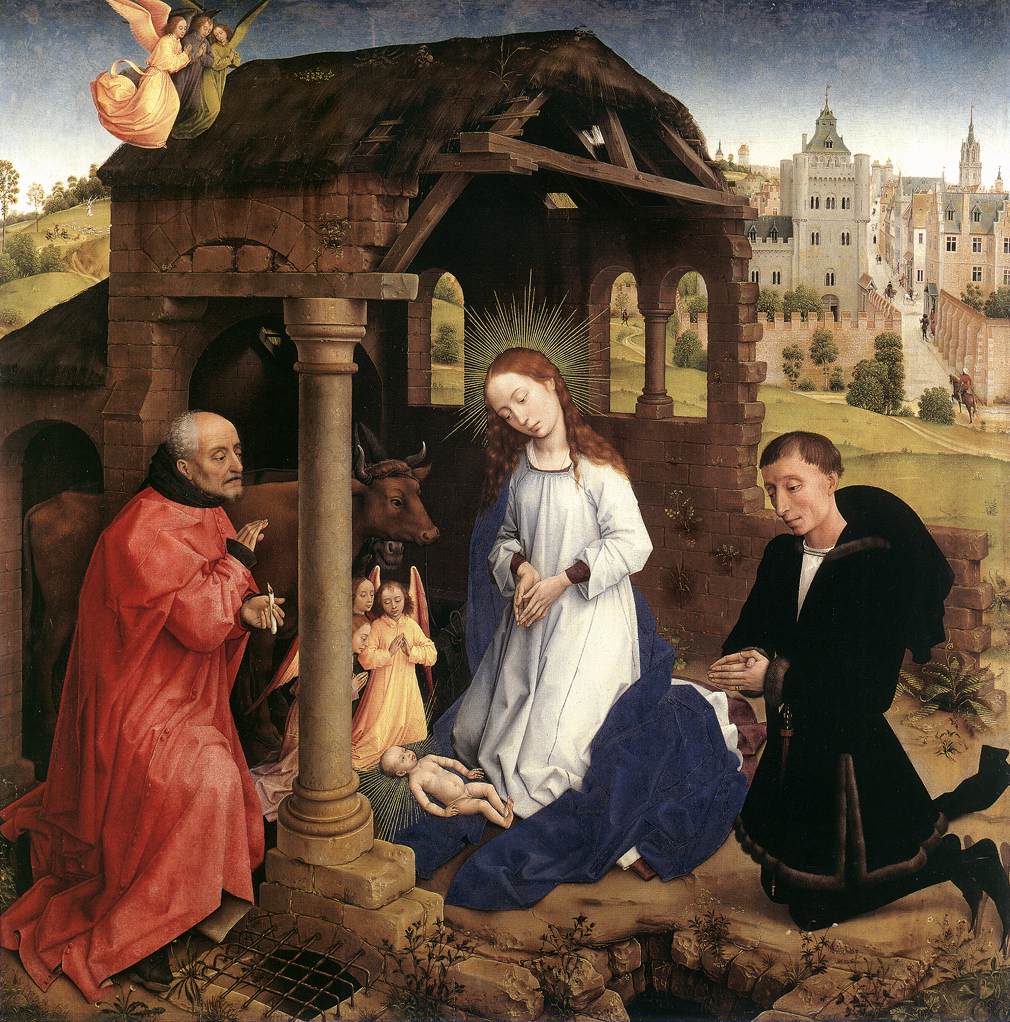 Bladelin Triptych Central Panel Weyden — Rogier Van Der Weyden