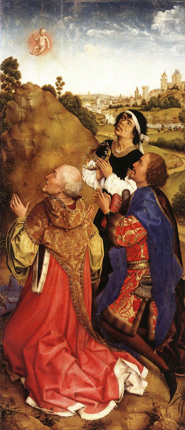 Bladelin Triptych Right Wing Weyden — Rogier Van Der Weyden