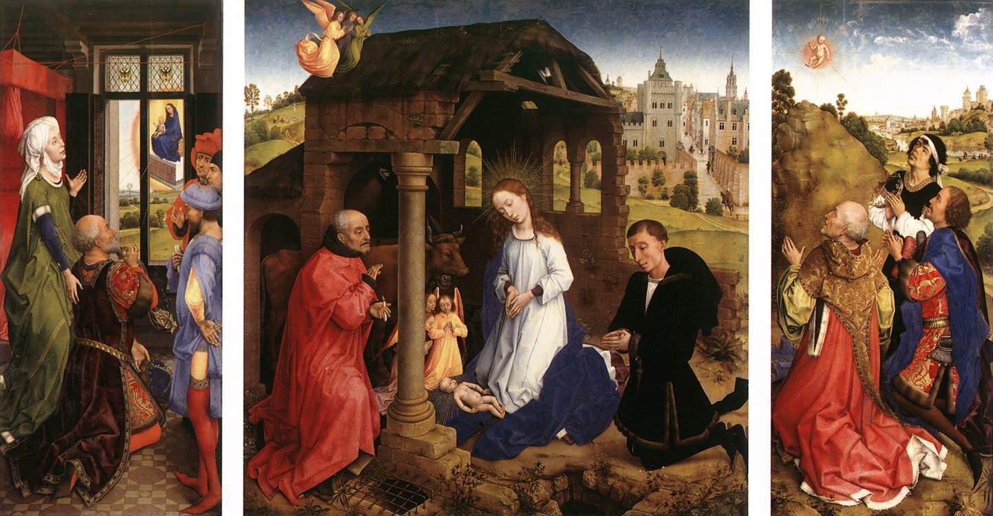 Bladelin Triptych Weyden — Rogier Van Der Weyden