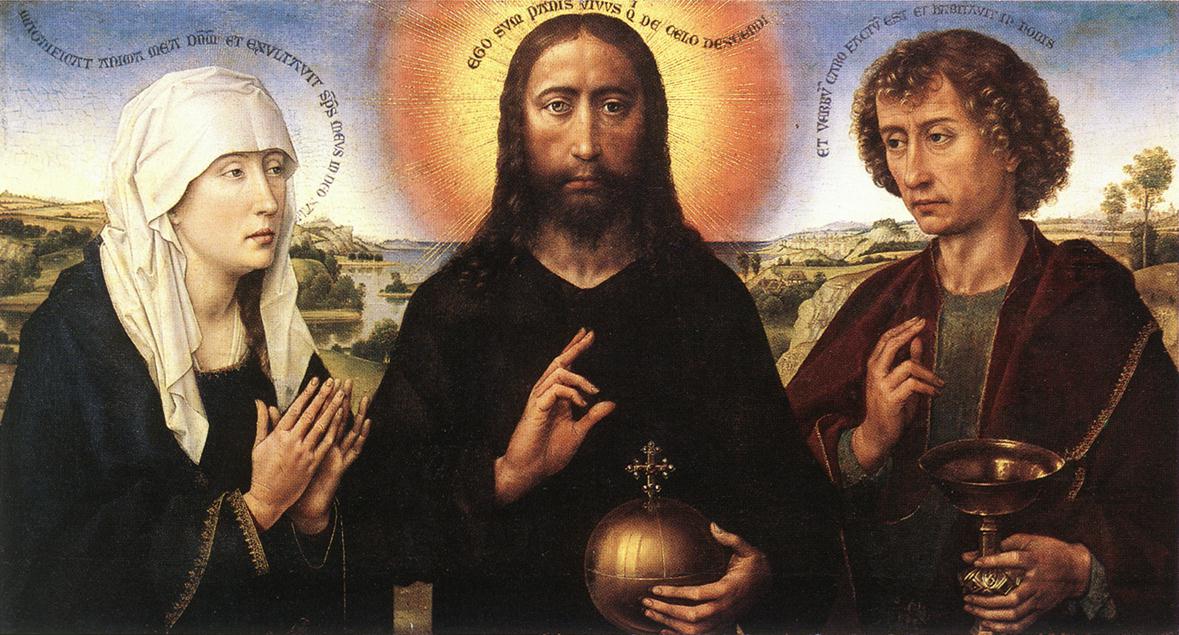 Braque Family Triptych Central Panel Weyden — Rogier Van Der Weyden