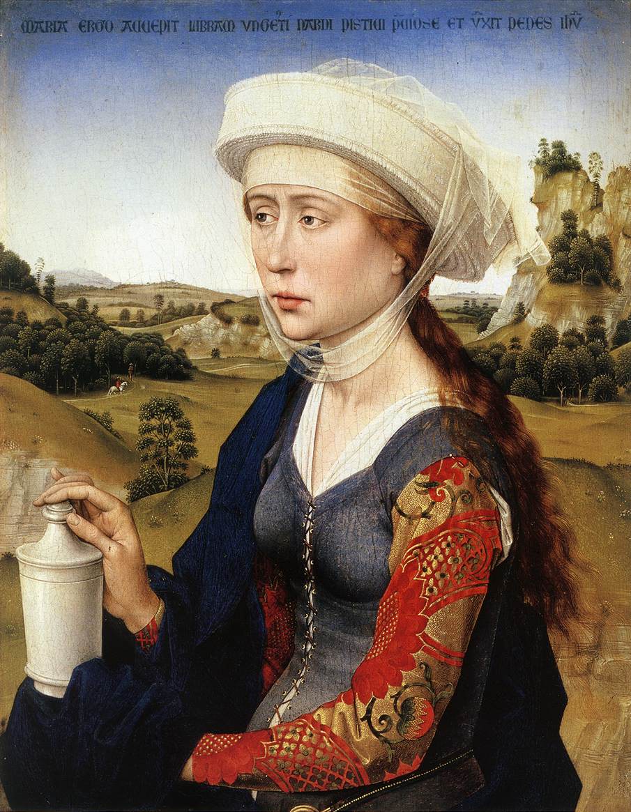 Braque Family Triptych Right Wing Weyden — Rogier Van Der Weyden