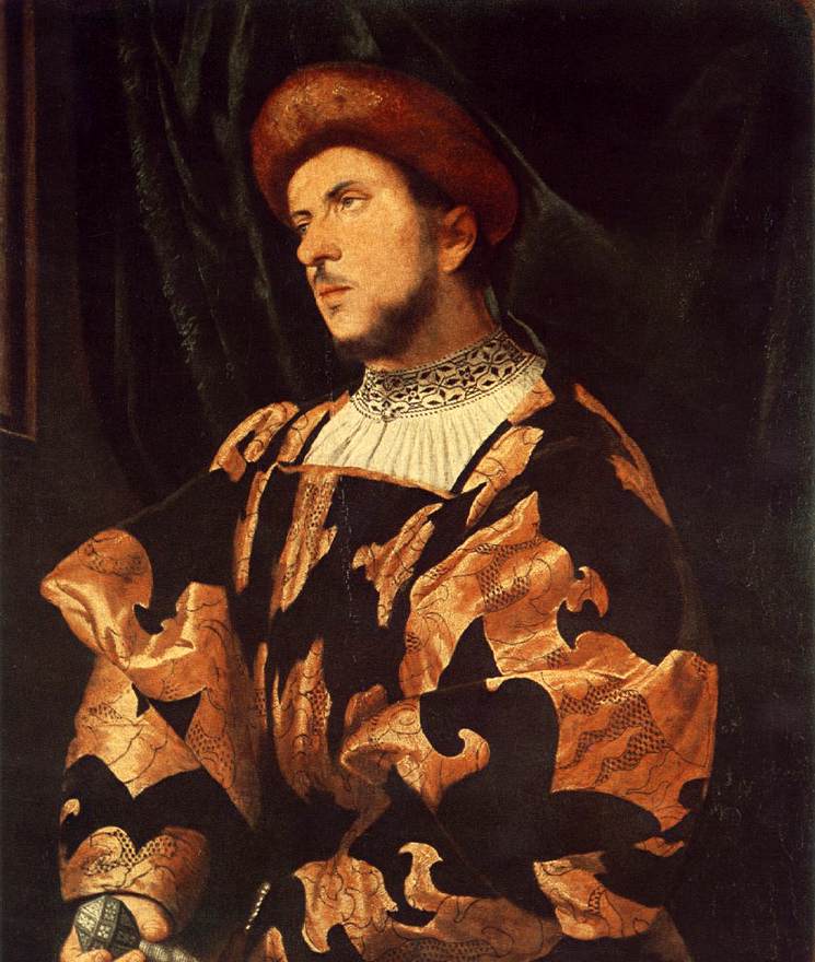 Retrato De Hombre Romanino — Romanino