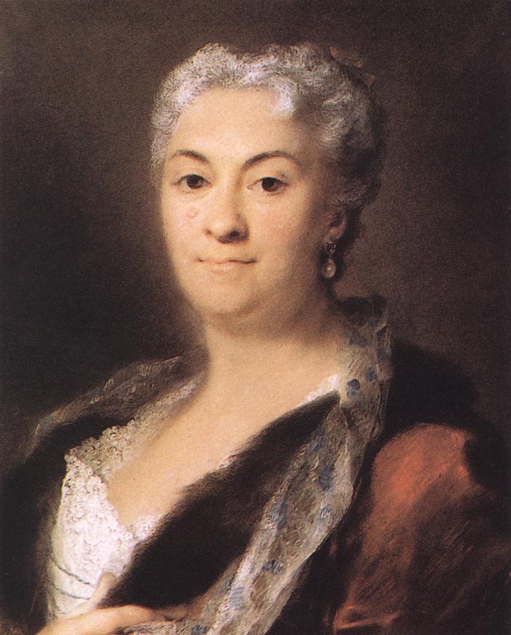 Elderly Dama Carriera — Rosalba Carriera