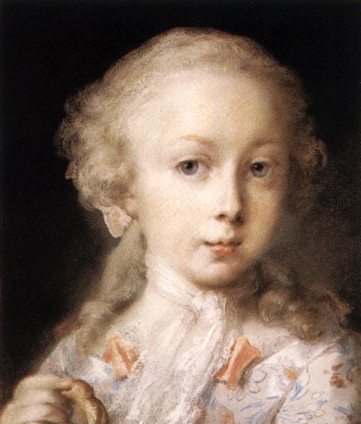 Joven Dama De Leblond Family Carriera — Rosalba Carriera