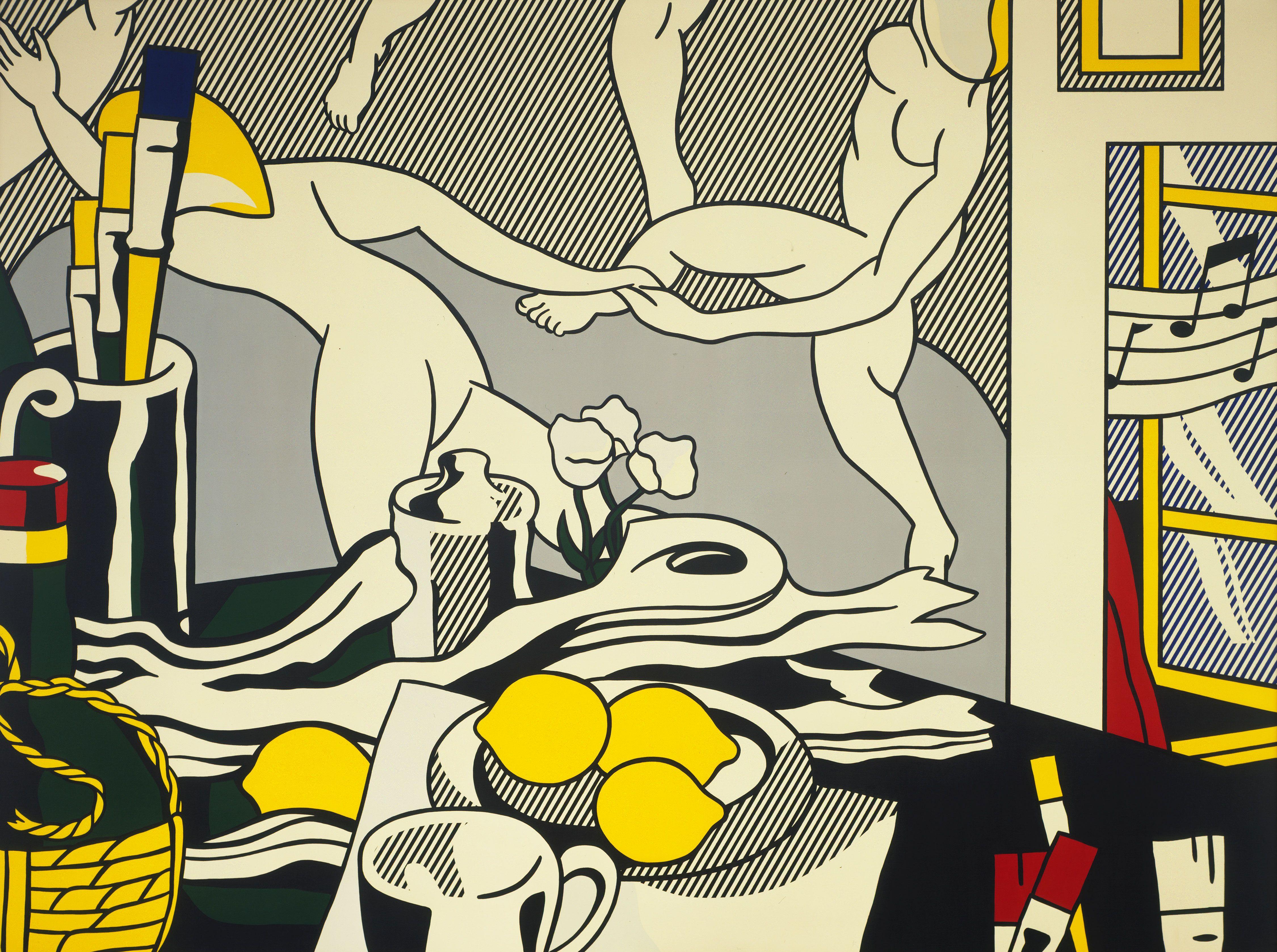 La mujer que se ahoga, Roy Lichtenstein