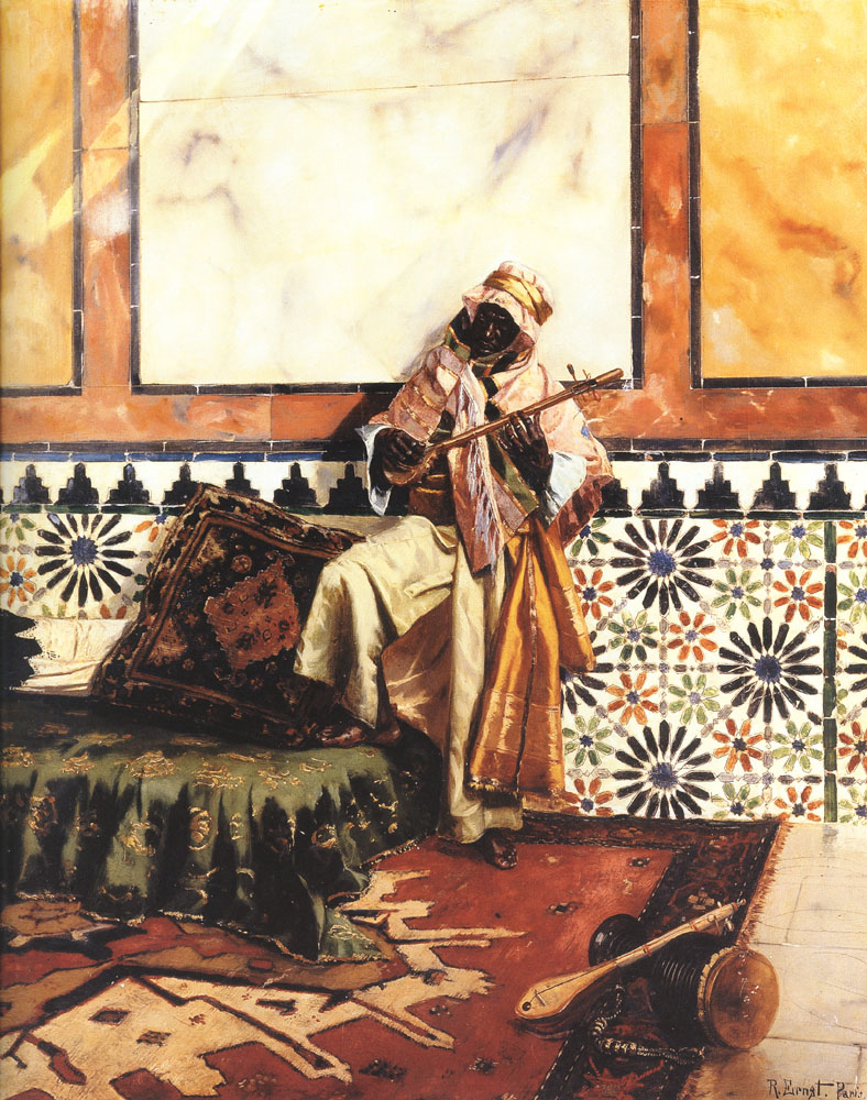 Gnaoua En North African Interior Ernst — Rudolf Ernst