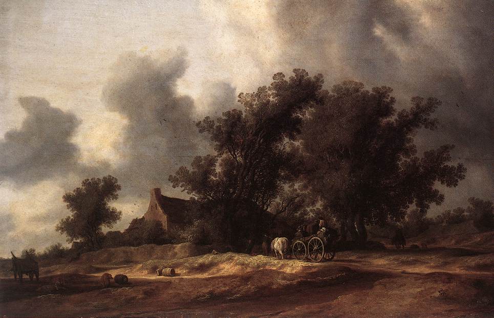 Despues De Lluvia Ruysdael — Salomon Van Ruysdael