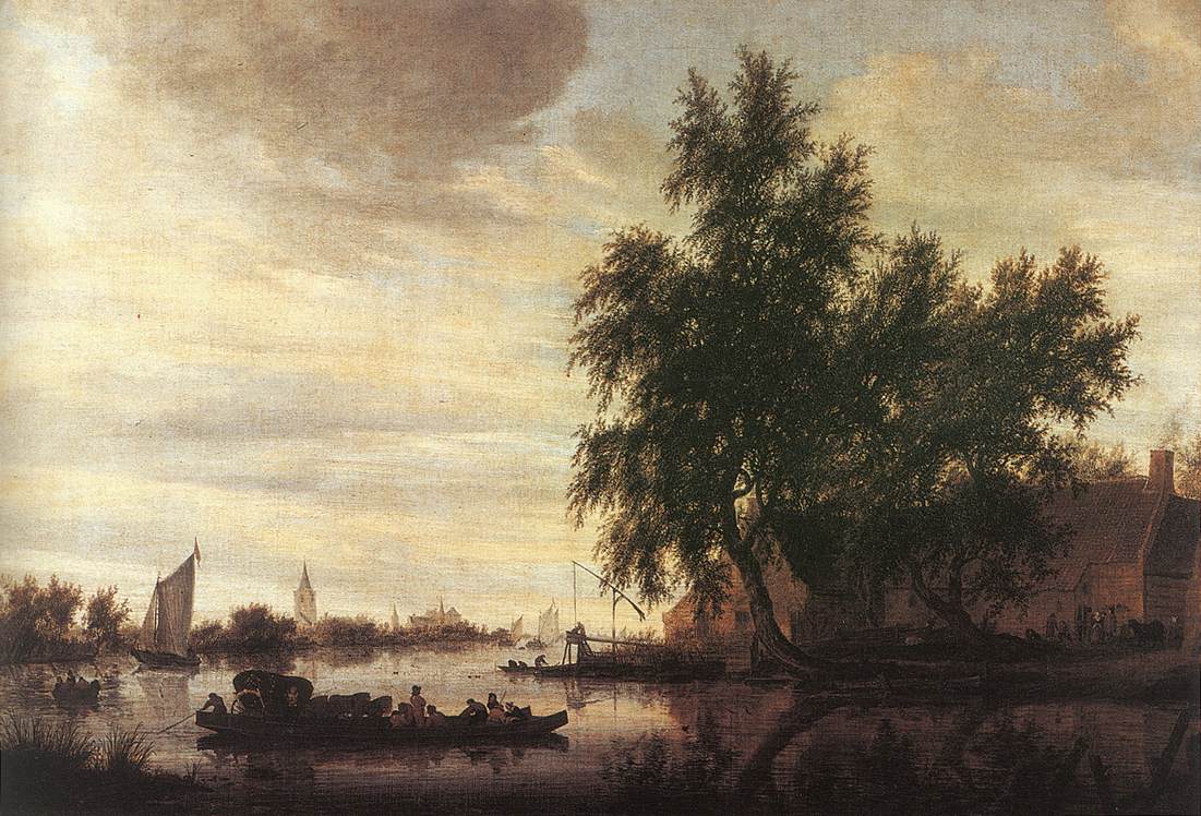 Ferry Barca 2 Ruysdael — Salomon Van Ruysdael