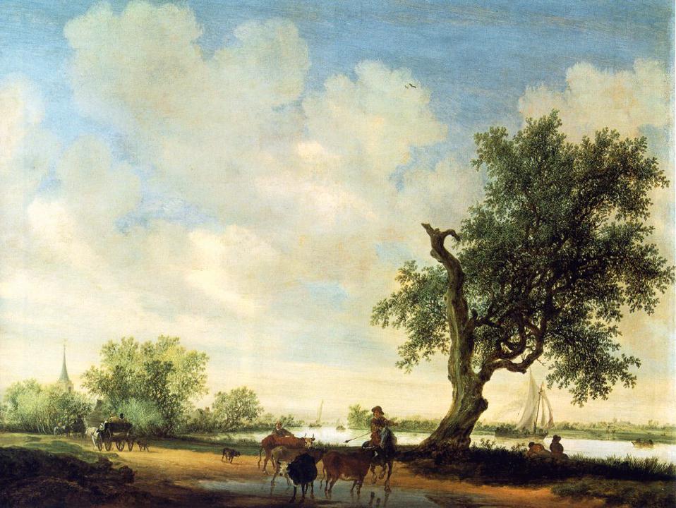Paisaje Ruysdael — Salomon Van Ruysdael
