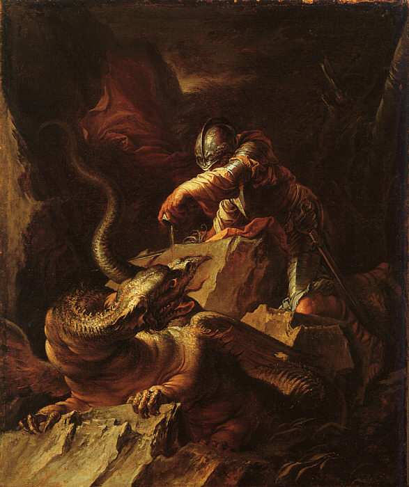 Jason Charming Dragon Rosa — Salvator Rosa