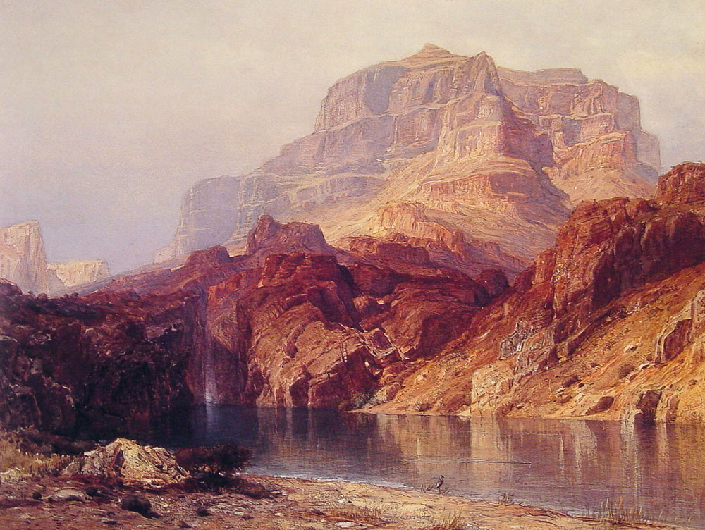 Solomons Templo Colorado Colman — Samuel Colman