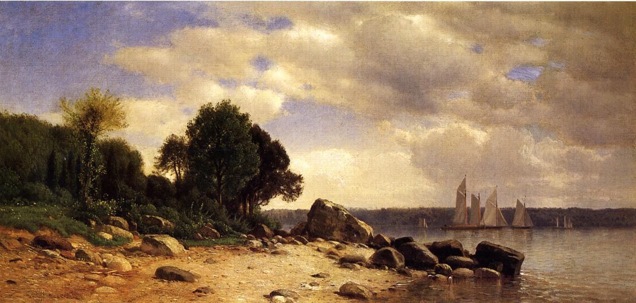 Vista Sobre Hudson Colman — Samuel Colman