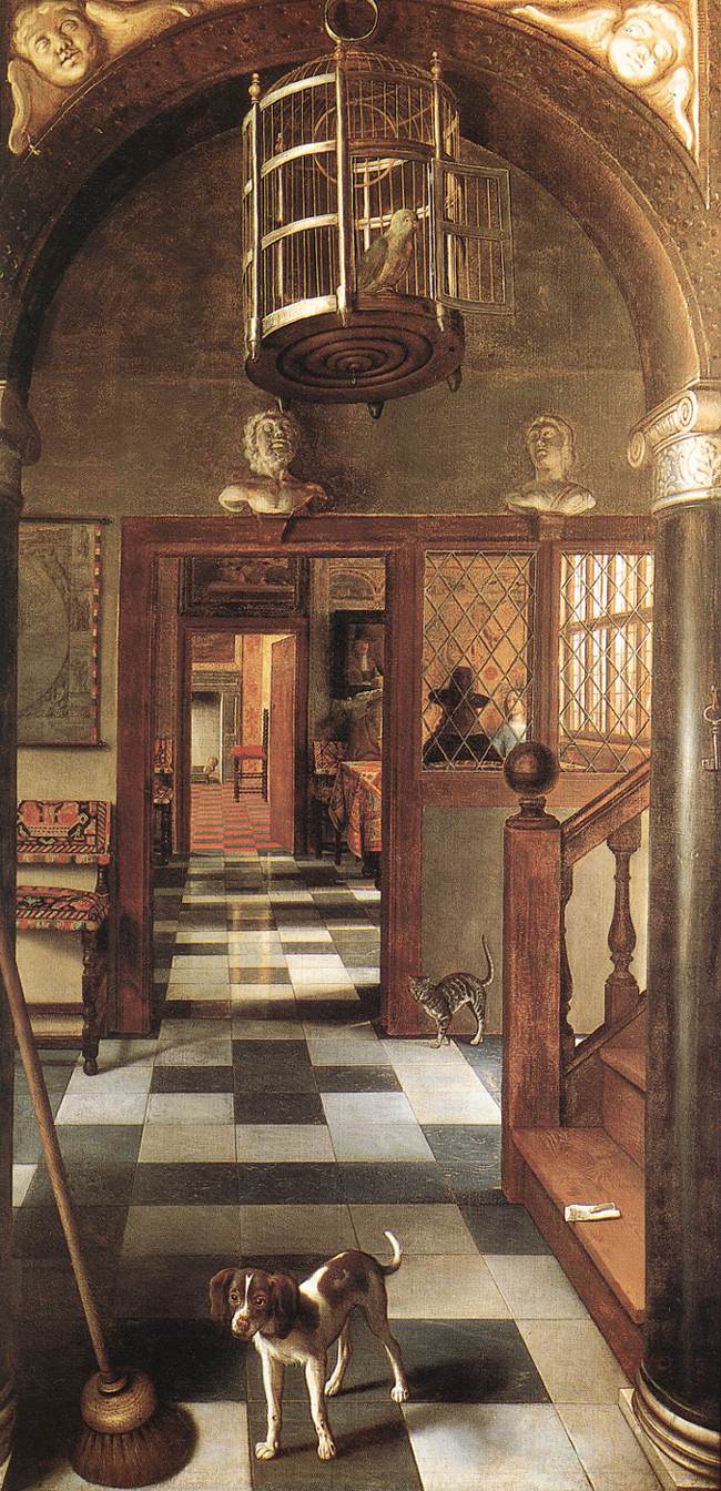 Vista De Corridor Hoogstraten — Samuel Van Hoogstraten