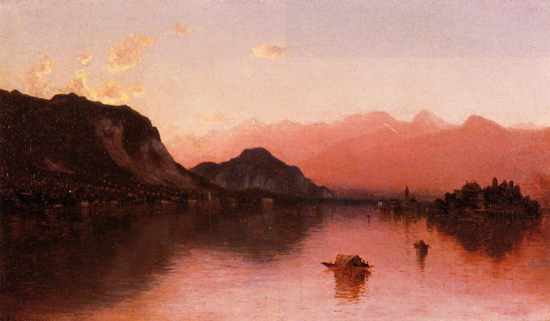 Isola Bella Lago Maggiore Gifford — Sanford Robinson Gifford