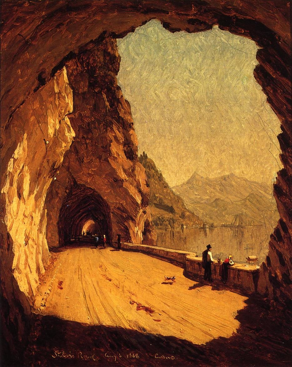 Stelvio Camino De Lago Di Como Gifford — Sanford Robinson Gifford