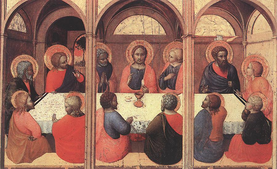 La Última Cena — Sassetta