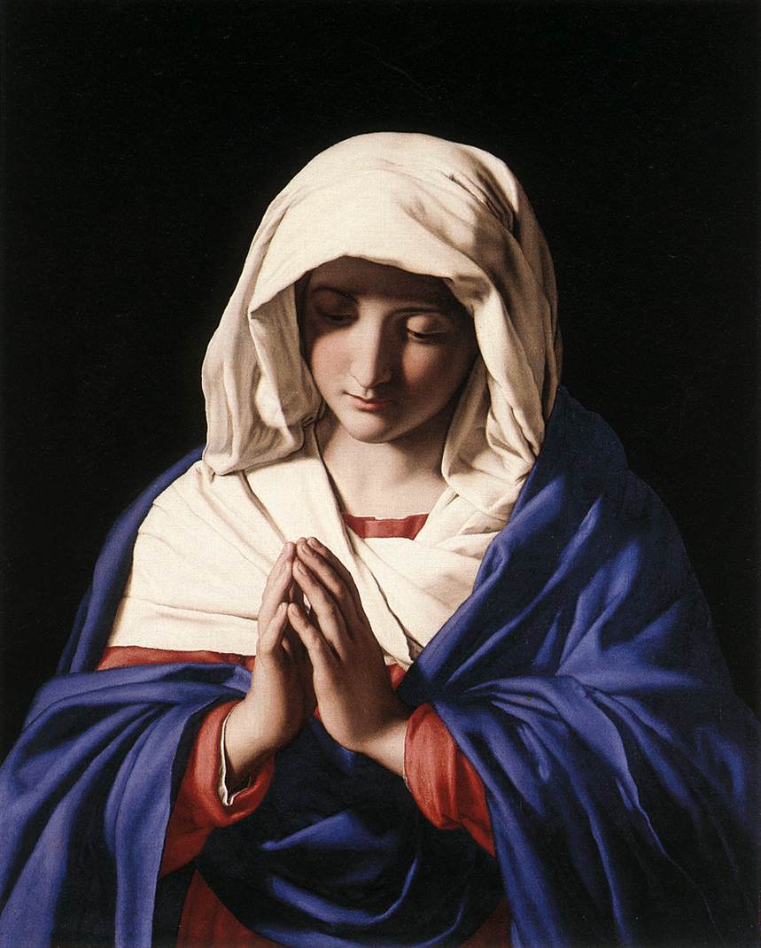 Virgen En Oracion Sassoferrato — Sassoferrato