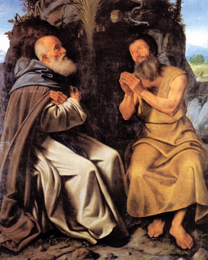 San Anthony Abbot Y San Paul Savoldo — Savoldo