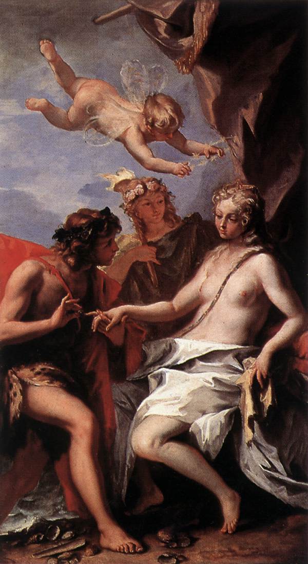 Bacchus Y Ariadne Ricci — Sebastiano Ricci