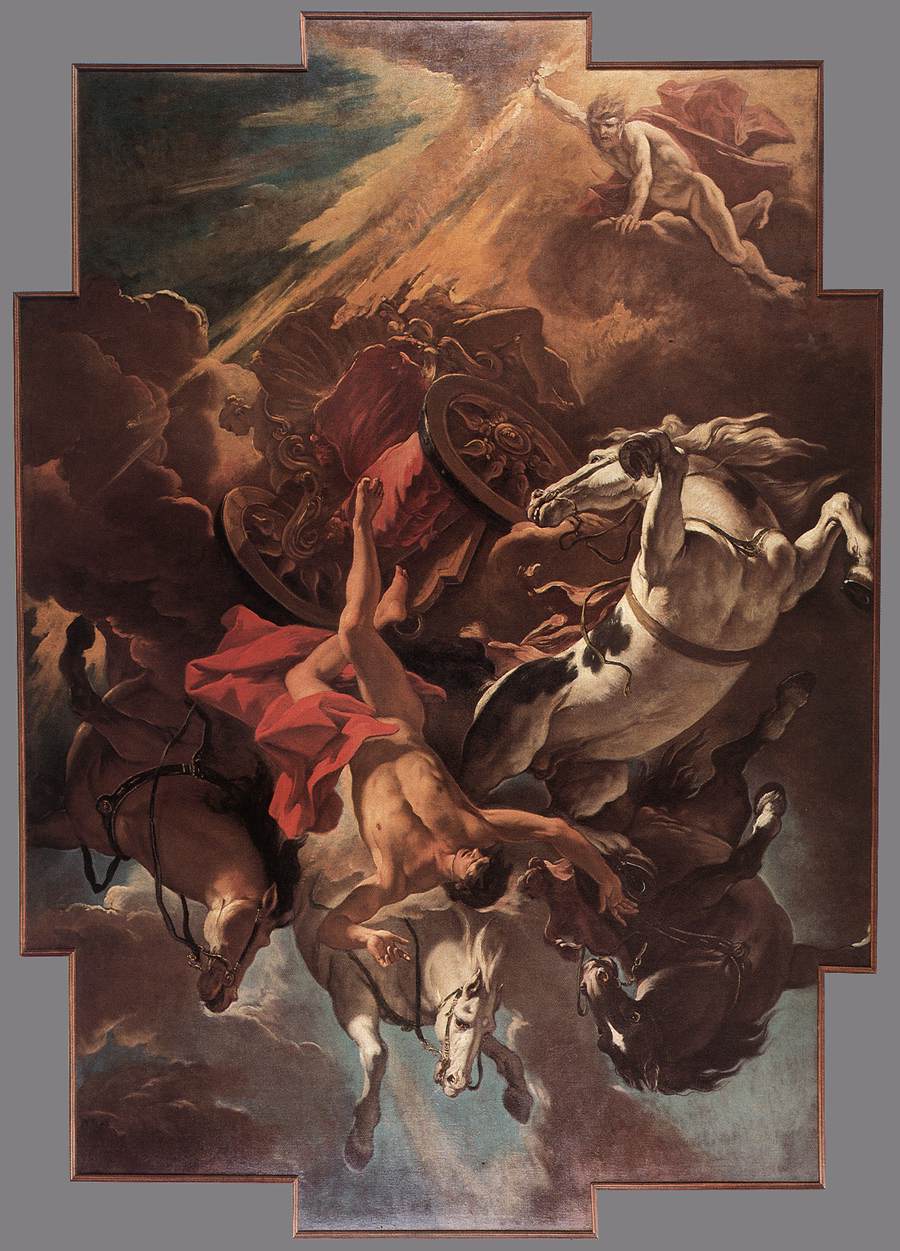 Fall De Phaeton Ricci — Sebastiano Ricci
