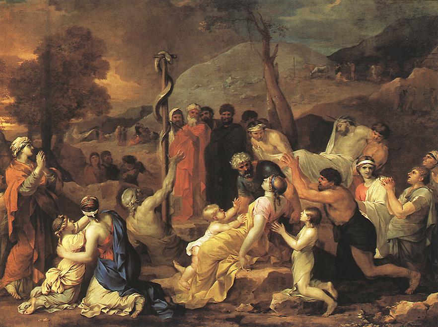 Moses Y Brazen Serpent Bourdon — Sebastien Bourdon