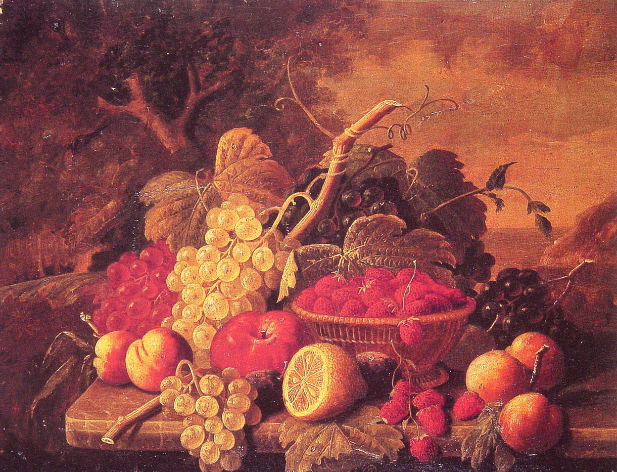 Bodegon Con Fruta 1 Roesen — Severin Roesen