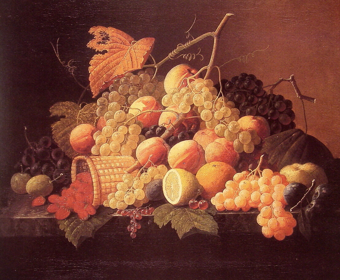 Bodegon Con Fruta 2 Roesen — Severin Roesen