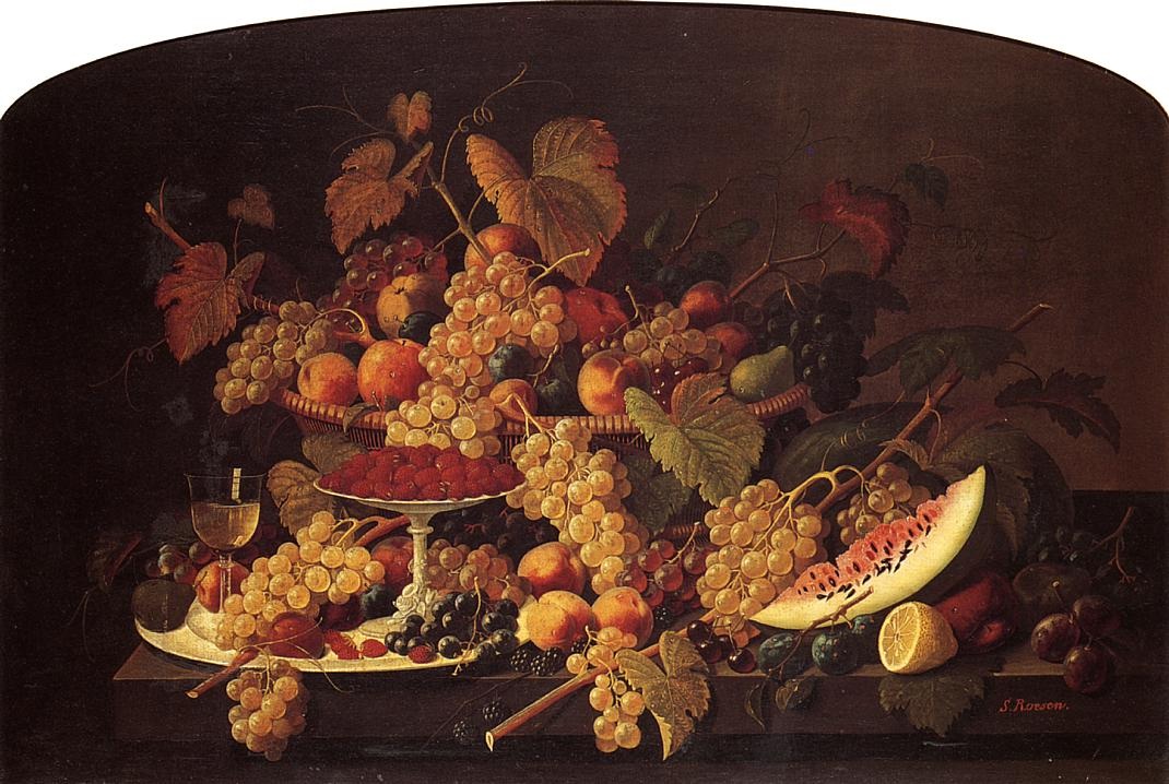 Bodegon Con Fruta 5 Roesen — Severin Roesen