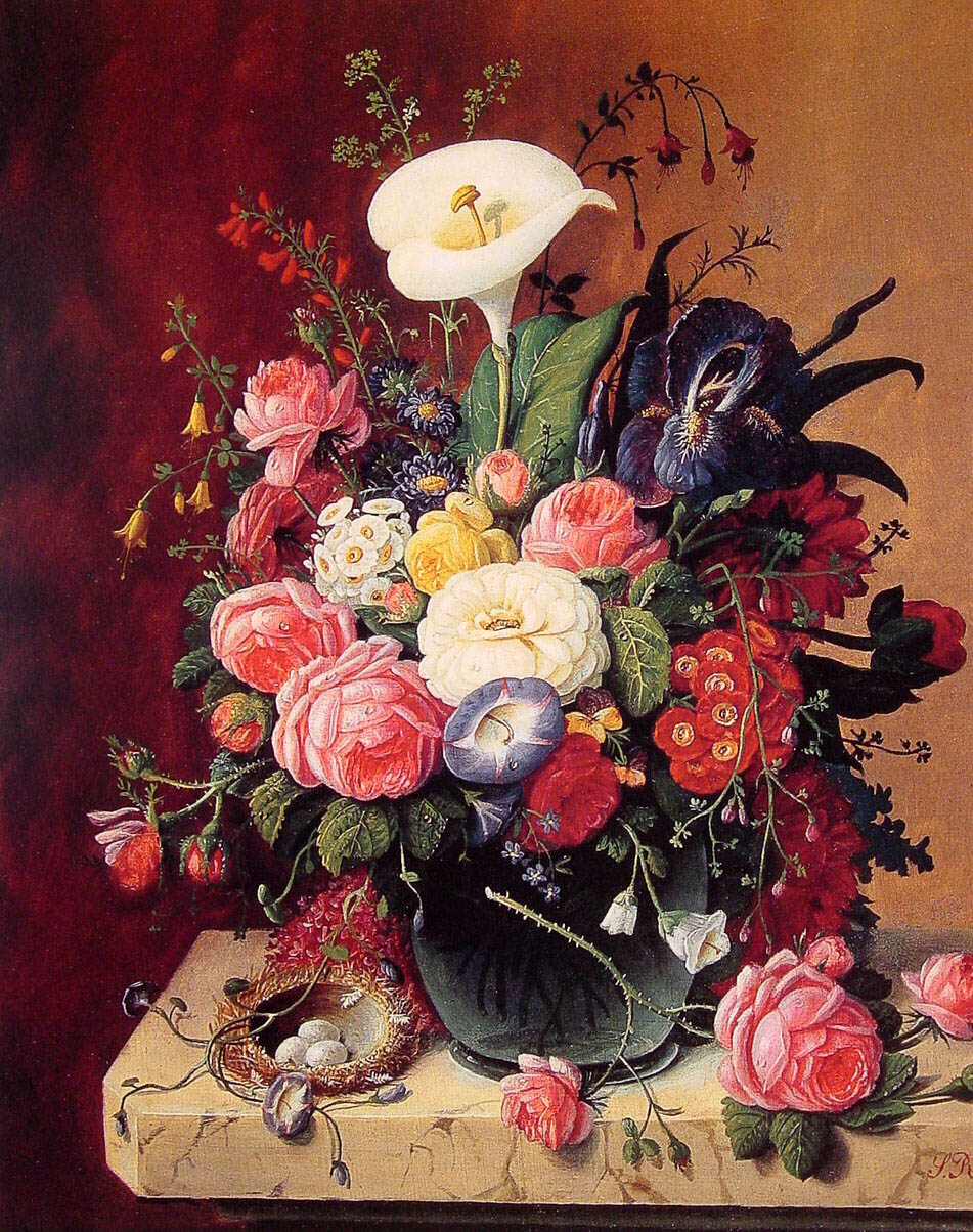 Floral Bodegon Roesen — Severin Roesen