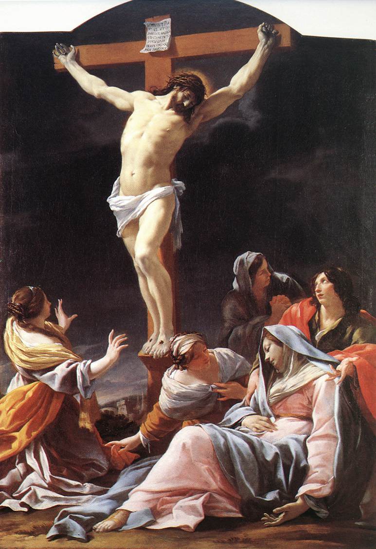Crucifixion 2 Vouet — Simon Vouet
