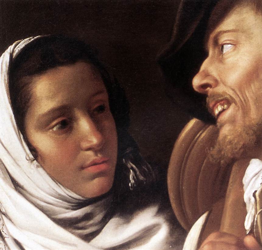 Fortuneteller Detalle Vouet — Simon Vouet