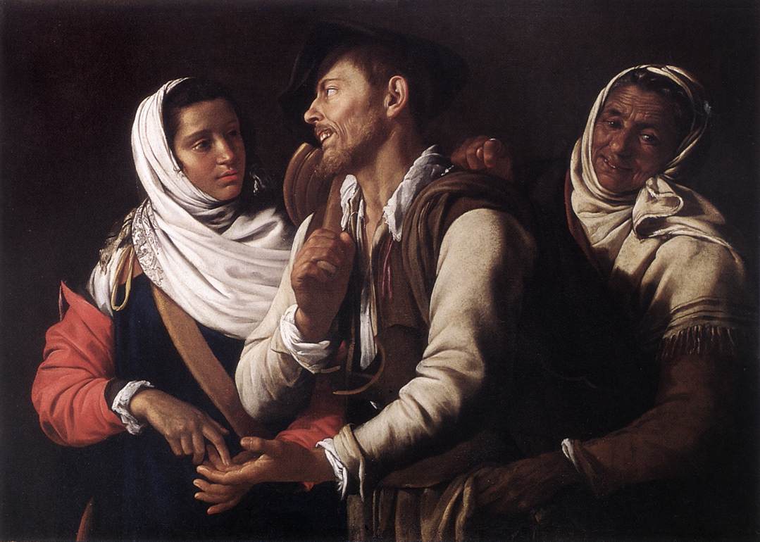 Fortuneteller Vouet — Simon Vouet