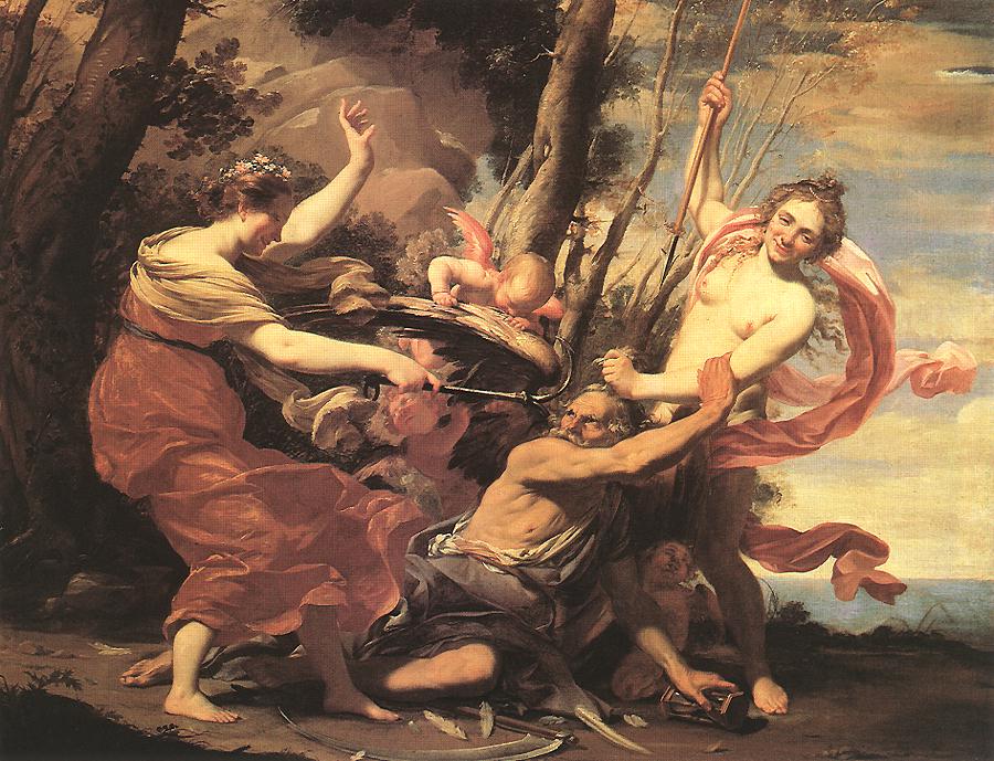Padre Time Overcome De Love Hope Y Beauty Vouet — Simon Vouet
