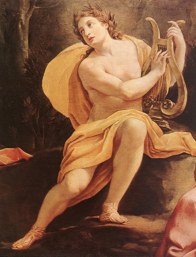 Parnassus O Apolo Y Muses Detalle 1 Vouet — Simon Vouet