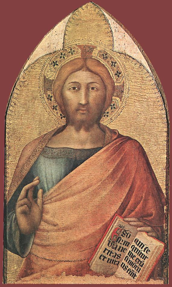 Bendiciendo Cristo Martini — Simone Martini