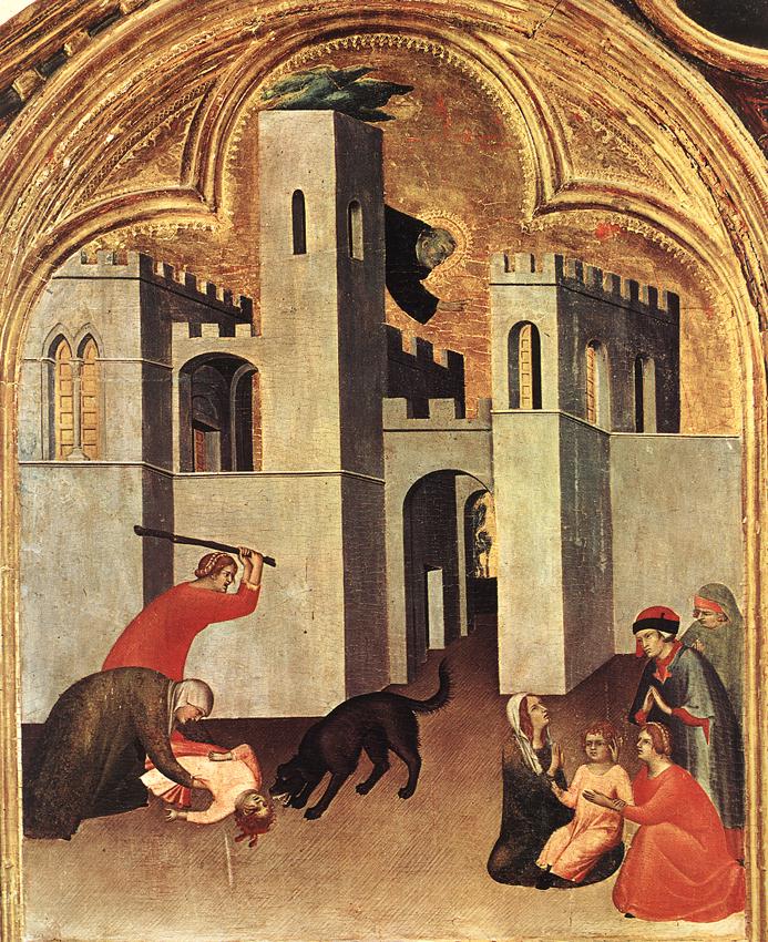 Blessed Agostino Novello Altarpiece Detalle 1 Martini — Simone Martini