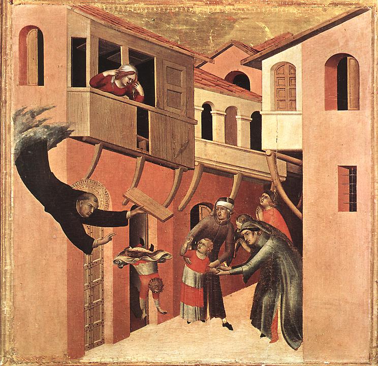 Blessed Agostino Novello Altarpiece Detalle 2 Martini — Simone Martini